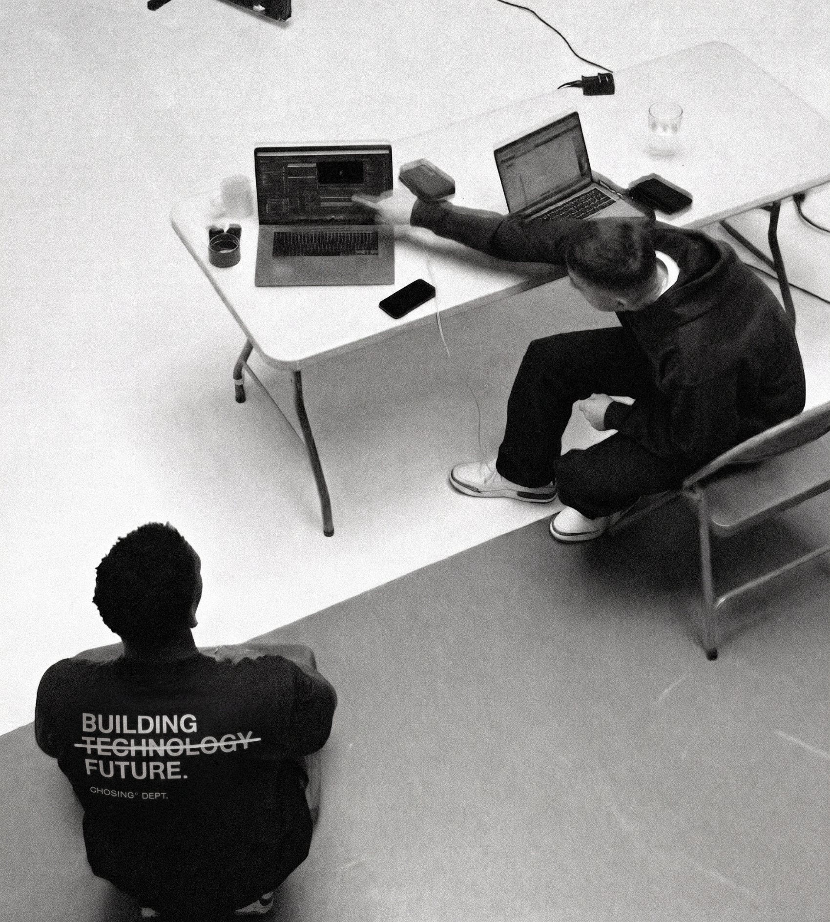 Il team CHOSING© al lavoro fianco a fianco
